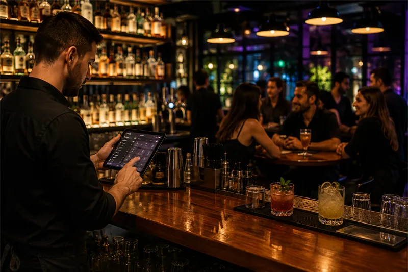 Bar, Pub ve Gece Kulüpleri İçin Hızlı Adisyon Sistemi