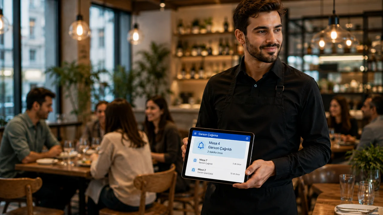 Garson Panelinde Anlık Bildirim ve Hızlı Servis Koordinasyonu