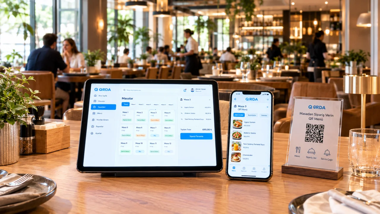 Masadan QR Menü ile Adisyona Kesintisiz Dijital Akış